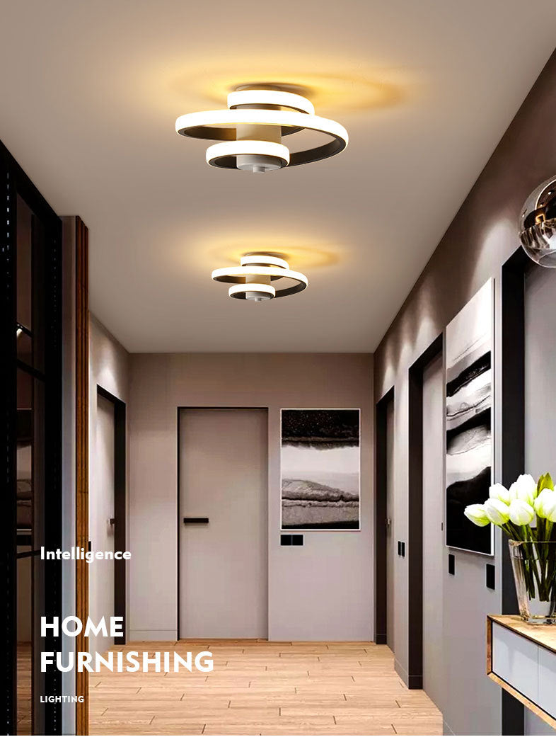 Simple and Modern metal LED ceiling light